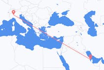 Flyrejser fra Bahrain Island til Milano