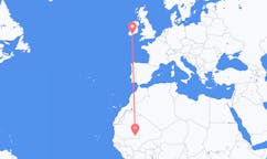 Flyrejser fra Nema, Mauretanien til Kork, Irland
