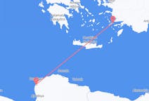 出发地 利比亚出发地 班加西目的地 希腊科斯岛的航班