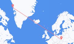 Flyrejser fra Upernavik, Grønland til Kraków, Polen