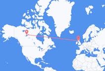 Flights from Yellowknife, Canada to Glasgow, Scotland