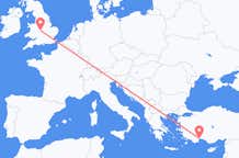 Flyrejser fra Birmingham, England til Antalya, Tyrkiet
