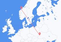 Vluchten van Lviv naar Molde