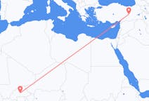 Flights from Ouagadougou to Elazığ