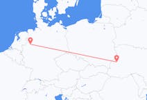 Flyg från Lviv till Münster