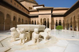 Granada Tour Alhambran ja Generalife Gardensin kanssa Sevillasta
