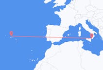 Flights from Graciosa, Portugal to Reggio Calabria, Italy