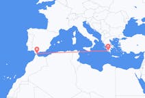 Flyg från Gibraltar, Gibraltar till Kalamata, Grekland