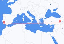 Flyg från Faro District, Portugal till Batman, Turkiet