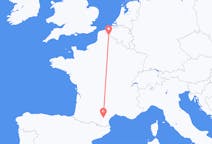 Flyg från Lille, Frankrike till Carcassonne, Frankrike