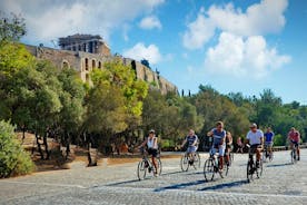 Ateenan pyöräretki: sähköpyörä tai tavallinen pyörä + valinnainen Akropolis-käynti