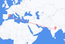Flights from Raipur, India to Palma de Mallorca, Spain