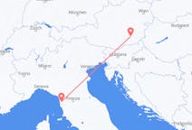 Flights from Pisa, Italy to Graz, Austria