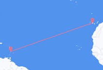 เที่ยวบินจาก Saint Lucia ไปยัง เกาะเตเนริเฟ