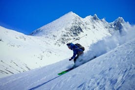 Sci alpinismo con le guide alpine della Norvegia.