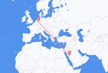 Flyreiser fra Medina, til Dortmund