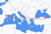 Flights from Tokat to Barcelona