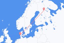 Flights from Esbjerg, Denmark to Kuusamo, Finland