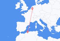 Flyg från Tiaret, Algeriet till Maastricht, Nederländerna