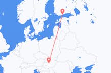 Flyreiser fra Budapest, til Helsingfors