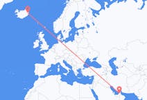 Flights from Dubai to Egilsstaðir