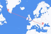 Flyg från Bukarest, Rumänien till Paamiut, Grönland