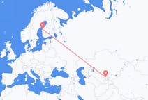 Flyreiser fra Tasjkent, til Vasa