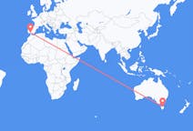 Flyg från City of Launceston, Australien till Sevilla, Australien