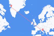 Voos de Pescara, Itália para Ilulissat, Groenlândia