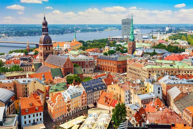 Riga médiévale : jeu d'exploration de la ville