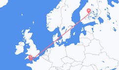 Flyrejser fra Jyväskylä til Guernsey