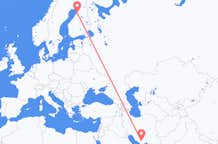 Flights from Lar, Iran to Oulu, Finland