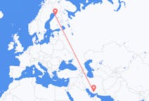 Flights from Lar, Iran to Oulu, Finland