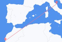Flyg från Agadir, Marocko till Ancona, Italien