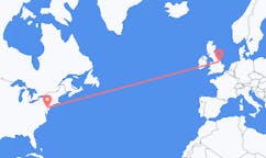 Flights from Philadelphia, the United States to Kirmington, the United Kingdom