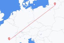Fly fra Kaunas til Le Puy-en-Velay