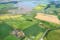 Southwold Maize Maze, Reydon, East Suffolk, Suffolk, East of England, England, United Kingdom