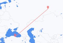 Flights from Tyumen, Russia to Samsun, Turkey