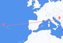 Flights from Flores Island, Portugal to Sarajevo, Bosnia & Herzegovina