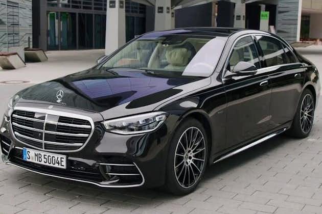 Amsterdam Train Station Arrival Private Transfer to Amsterdam City in Luxury Car