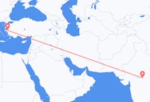 出发地 印度出发地 博帕尔目的地 土耳其伊兹密尔的航班