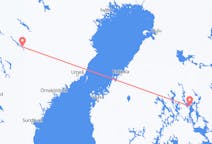 Fly fra Kuopio til Vilhelmina
