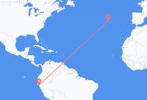 Flights from Chiclayo, Peru to Terceira Island, Portugal