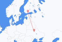 Loty z Kijów, Ukraina do Helsinek, Finlandia