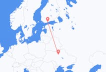 우크라이나 키이우에서 출발해 핀란드 헬싱키로(으)로 가는 항공편