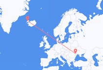 Flights from Chișinău, Moldova to Ísafjörður, Iceland