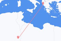 Flyreiser fra Illizi, Algerie til Korfu, Hellas