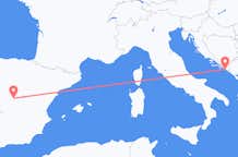 Flights from Madrid to Dubrovnik