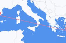 Flights from Kalymnos to Barcelona
