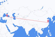 Flüge von Changzhou, China nach Samsun, die Türkei